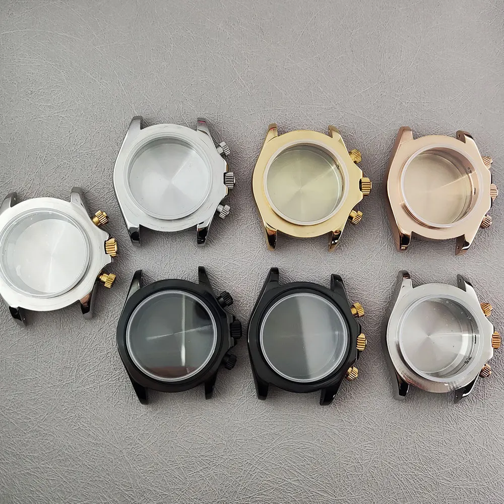VK63 Case Japanese chronograph case suitable for VK63 quartzmovement 39MM stainless steel case watch accessories waterproof Case
VK63 Case Japanese chronograph case suitable for VK63 quartzmovement 39MM stainless steel case watch accessories waterproof Case