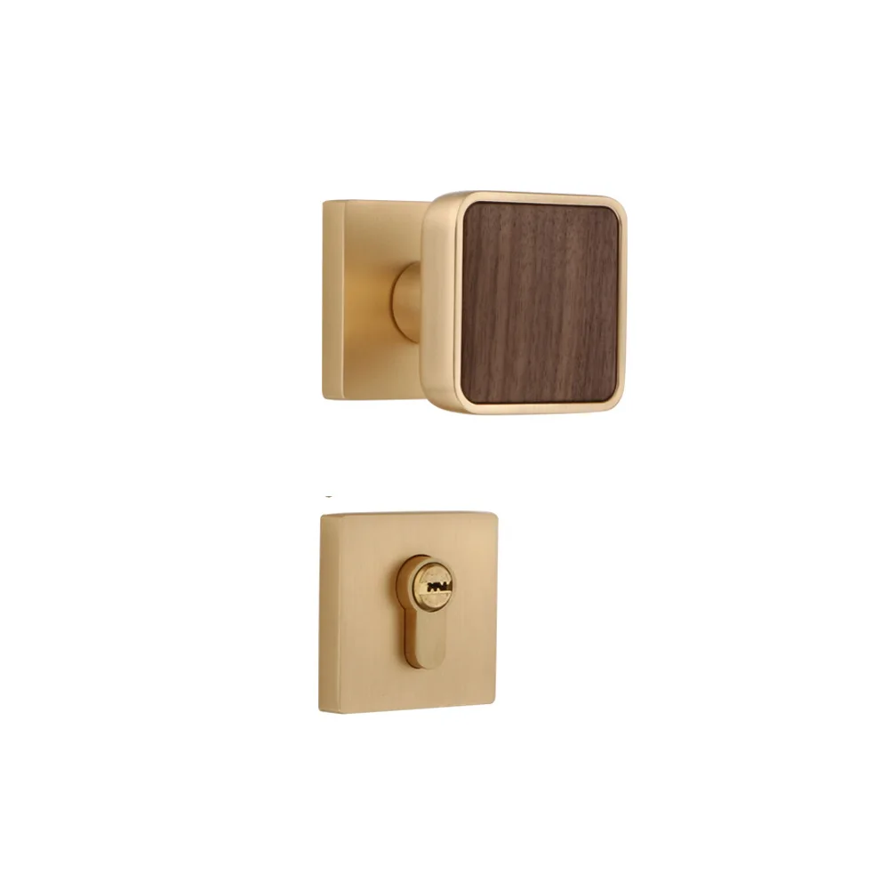 Nine solid square solid wood magnetic suction split lock, bedroom, kitchen, bathroom handle, simple indoor door, silent door loc
Nine solid square solid wood magnetic suction split lock, bedroom, kitchen, bathroom handle, simple indoor door, silent door loc