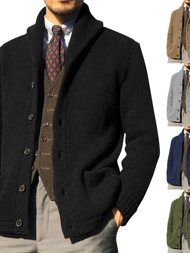Men's Knitted Long Sleeve Sweater Autumn Winter New Style Pure Color Cardigan Outerwear Casual Comfortable Breathable Cotton
Men's Knitted Long Sleeve Sweater Autumn Winter New Style Pure Color Cardigan Outerwear Casual Comfortable Breathable Cotton