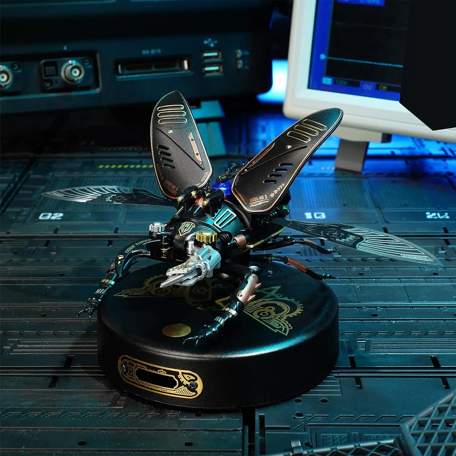 Модельный набор ROKR Storm Stag Beetle, 3D металлическая головоломка для взрослых, модель насекомого - декоративная игрушка в стиле стимпанк MI03
Модельный набор ROKR Storm Stag Beetle, 3D металлическая головоломка для взрослых, модель насекомого - декоративная игрушка в стиле стимпанк MI03