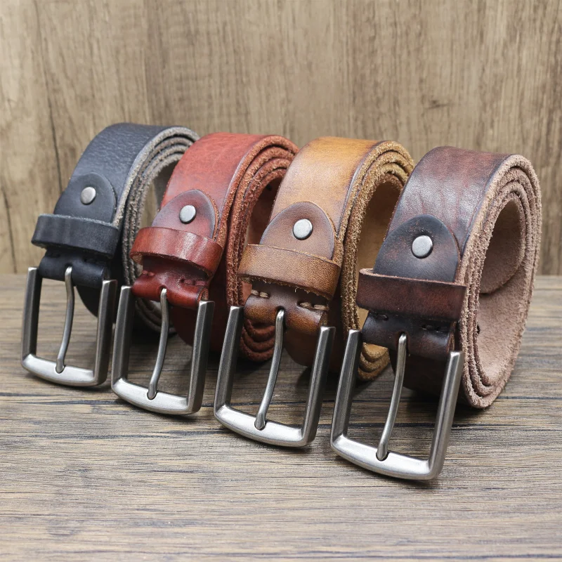 Western 3.8CM Wide Retro Distress Genuine Leather Pin Buckle Men Belt Fashion Jeans Belt for Mens
Western 3.8CM Wide Retro Distress Genuine Leather Pin Buckle Men Belt Fashion Jeans Belt for Mens