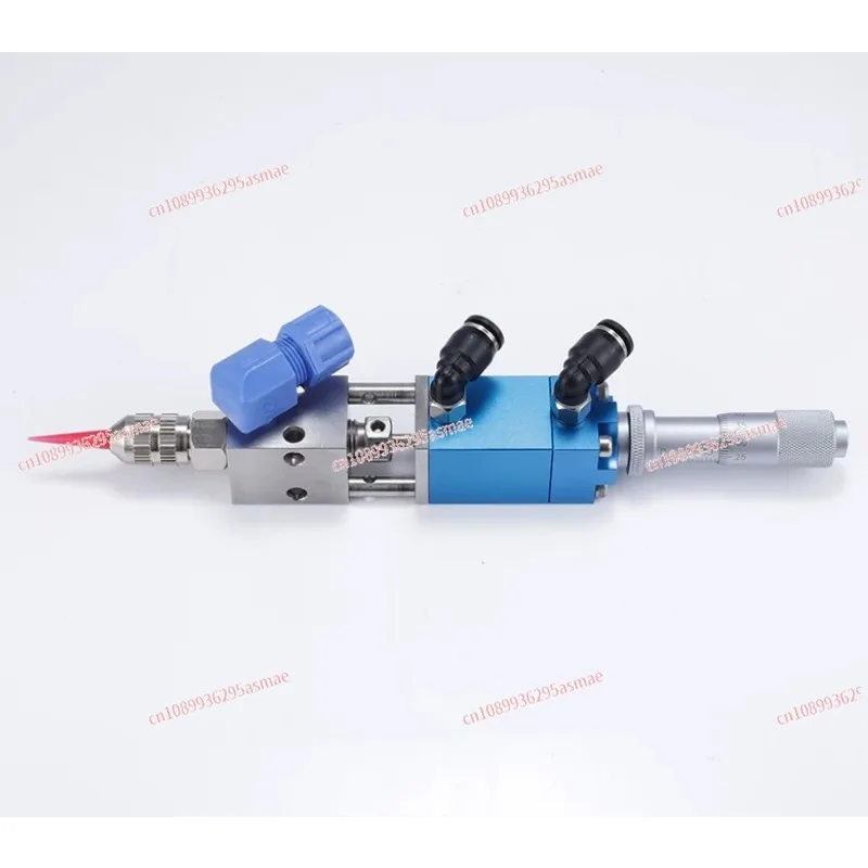 Needle Type Precision Dispensing Valve Adjustable Micrometer Dispensing Gun for Glue Ink Alcohol Silicone UV Grease Lubricant
Needle Type Precision Dispensing Valve Adjustable Micrometer Dispensing Gun for Glue Ink Alcohol Silicone UV Grease Lubricant