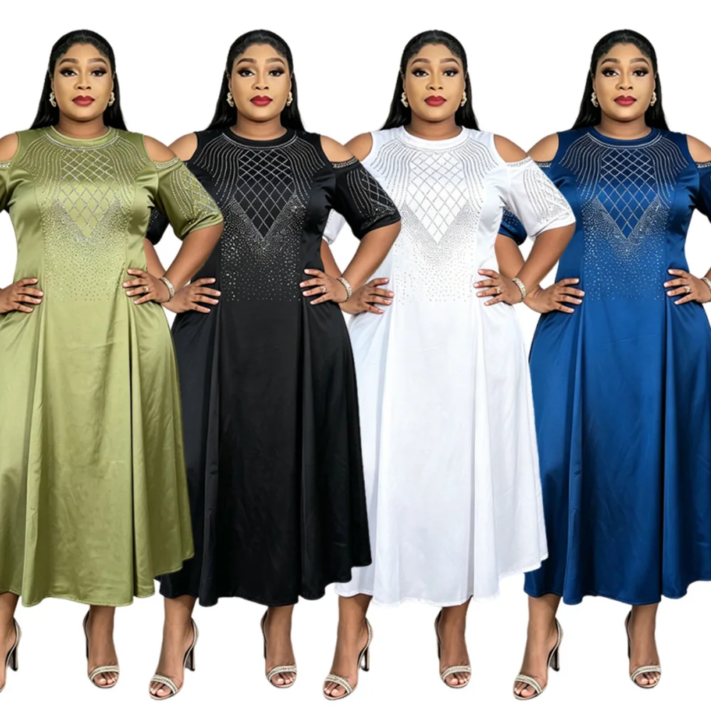 Dashiki African Dresses for Women Summer African 3/4 Sleeve O-neck Polyester Party Evening Long Dress Ankara Dress Outfits
Dashiki African Dresses for Women Summer African 3/4 Sleeve O-neck Polyester Party Evening Long Dress Ankara Dress Outfits