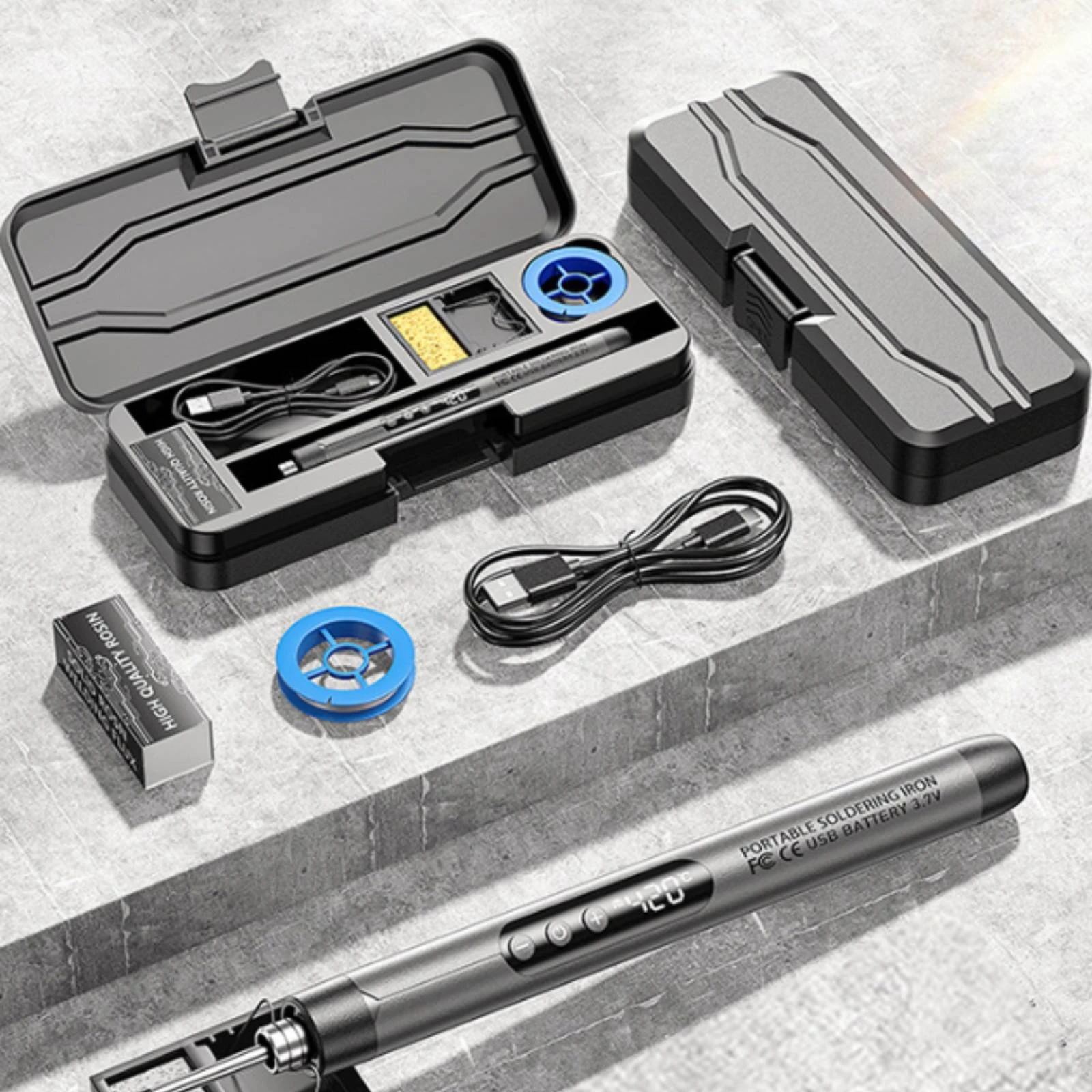 Pen-Style Soldering Iron Fine Tip USB Soldering Iron Power Tool Portable Fast Heating
Pen-Style Soldering Iron Fine Tip USB Soldering Iron Power Tool Portable Fast Heating