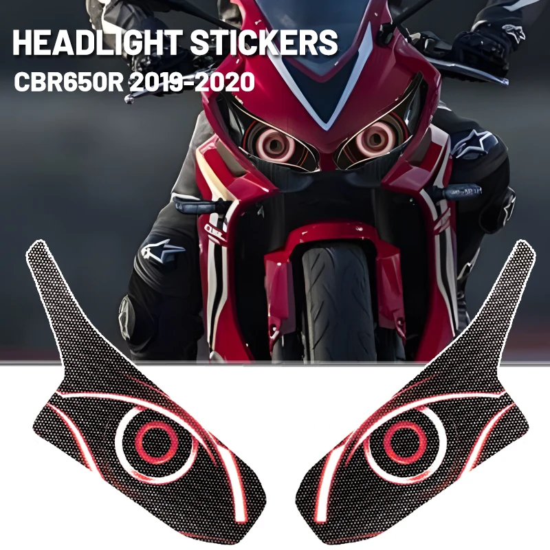 Motorcycle accessories headlight protection sticker headlights eye body sticker For HONDA CBR650R CBR 650R 2019 2020
Motorcycle accessories headlight protection sticker headlights eye body sticker For HONDA CBR650R CBR 650R 2019 2020
