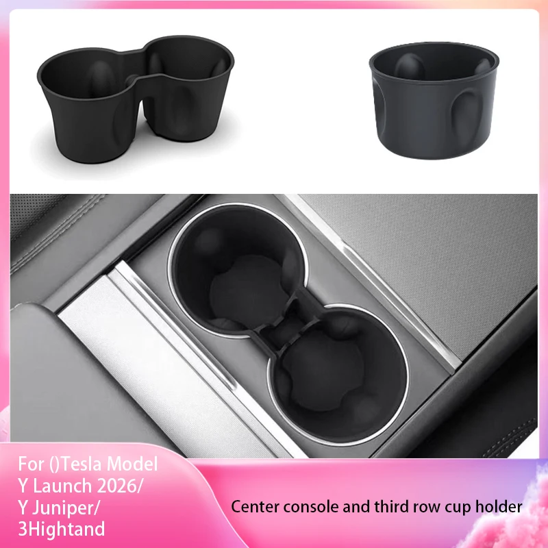 For Model YL/ Y/3 2024-2026 Water Cup Holder Dashboard Water Cup Holder Water Cup Stopper Central Control Cup Holder
For Model YL/ Y/3 2024-2026 Water Cup Holder Dashboard Water Cup Holder Water Cup Stopper Central Control Cup Holder
