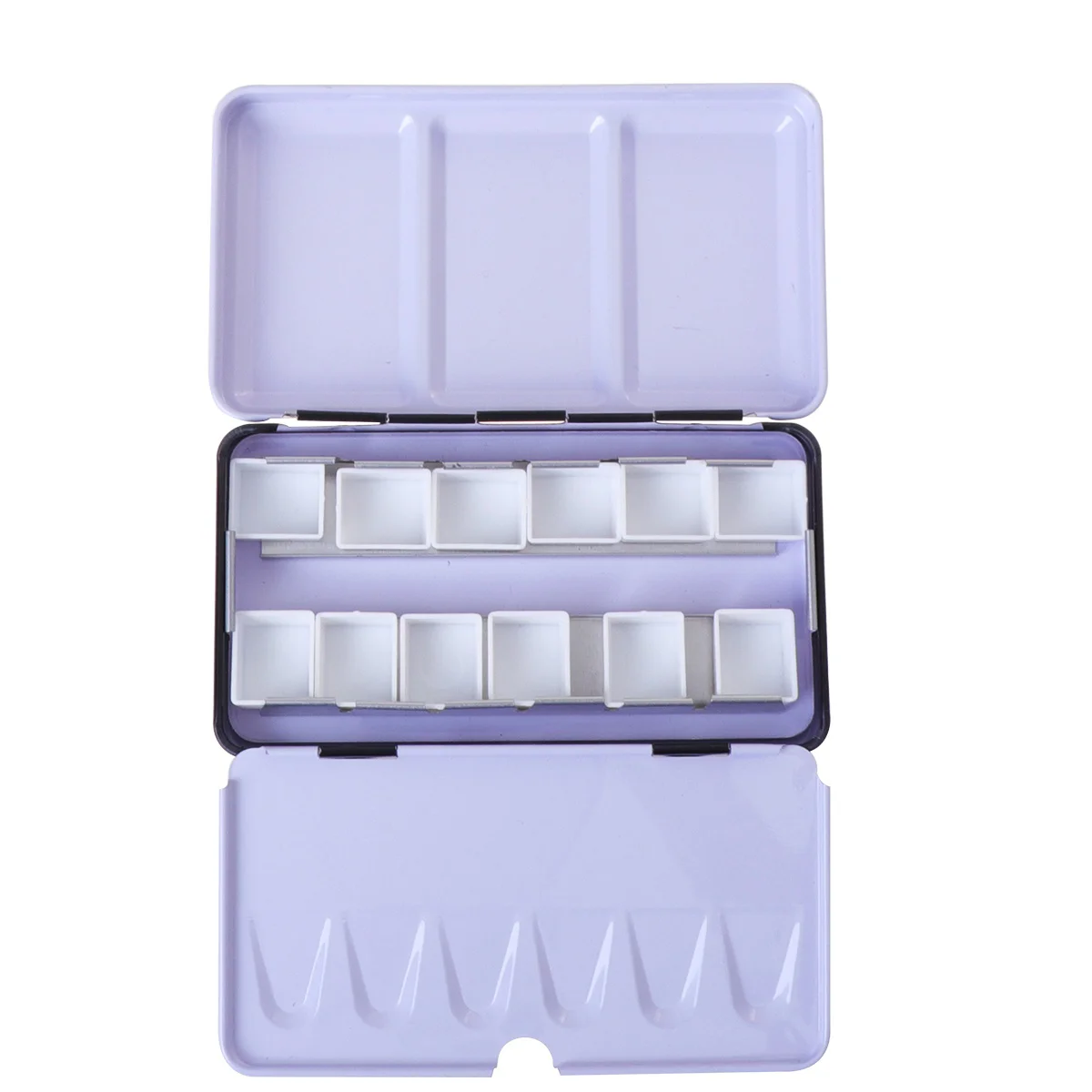 Empty Iron Boxes Watercolor Subpackage Case Solid Pigment Storage Paint Case with 12 Paint Grids
Empty Iron Boxes Watercolor Subpackage Case Solid Pigment Storage Paint Case with 12 Paint Grids