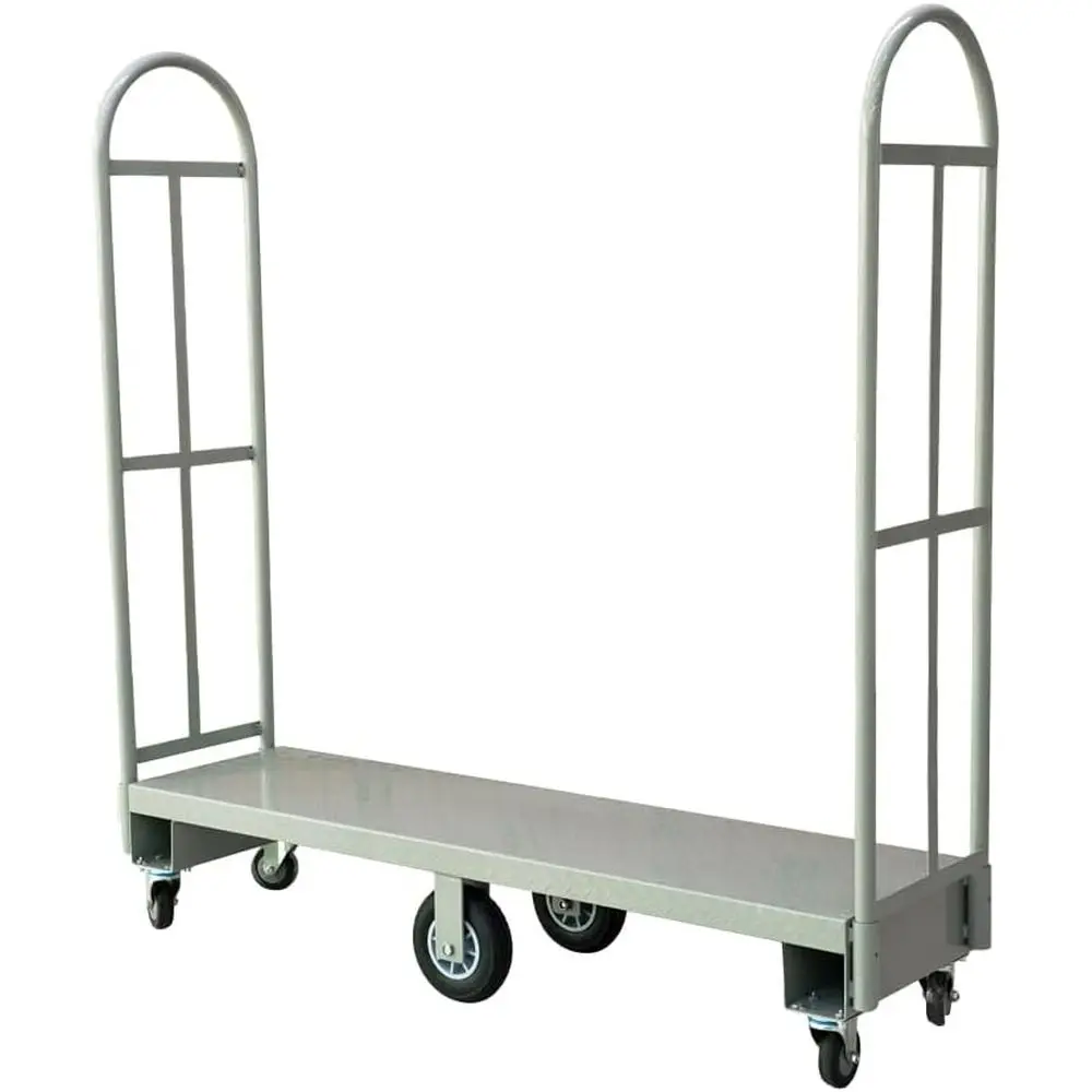 Heavy-Duty 60x16 U-Boat Platform Truck with Thick Steel Deck and 6 Casters, 2000 lbs Capacity Utility Cart
Heavy-Duty 60x16 U-Boat Platform Truck with Thick Steel Deck and 6 Casters, 2000 lbs Capacity Utility Cart