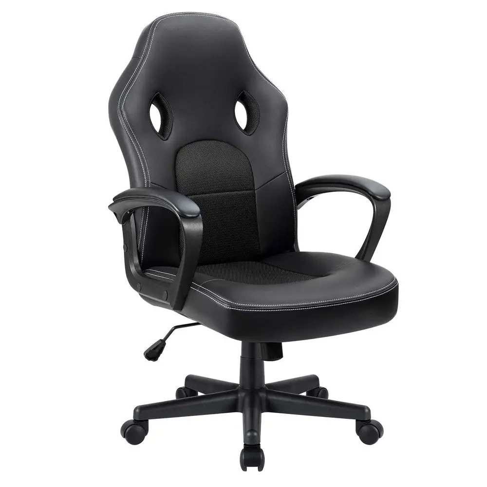 Office Chair Leather Chair Ergonomic Adjustable Gaming Chair Computer Chair Racing Style Swivel Task Chair With Lumbar Support
Office Chair Leather Chair Ergonomic Adjustable Gaming Chair Computer Chair Racing Style Swivel Task Chair With Lumbar Support