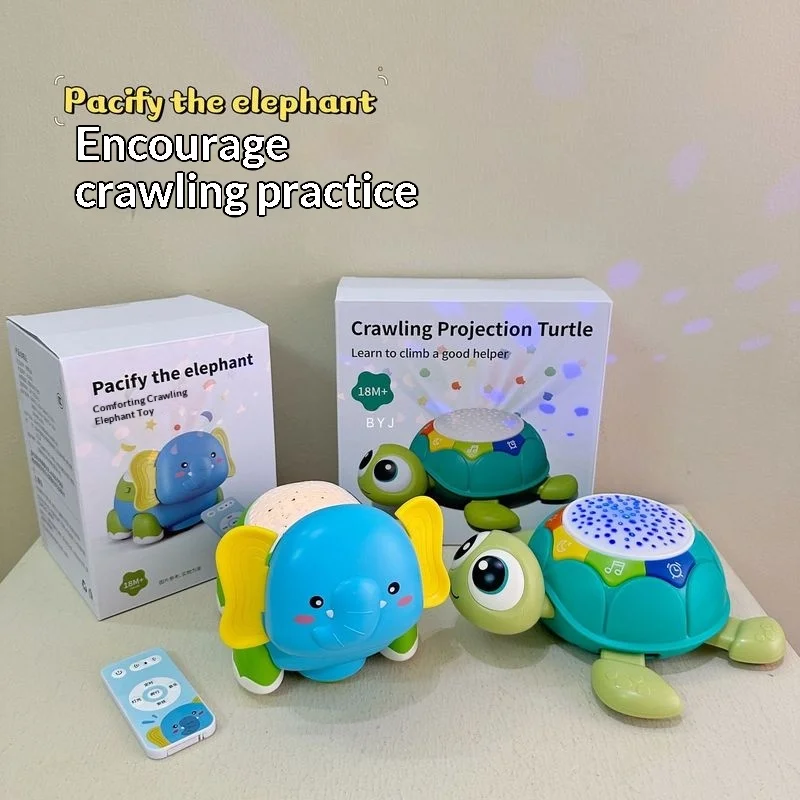 Electric Elephant Crawling Toy Multifunctional Educational Intellectual Star Light Projector Soft Rubber Safe Biteable Moving
Electric Elephant Crawling Toy Multifunctional Educational Intellectual Star Light Projector Soft Rubber Safe Biteable Moving