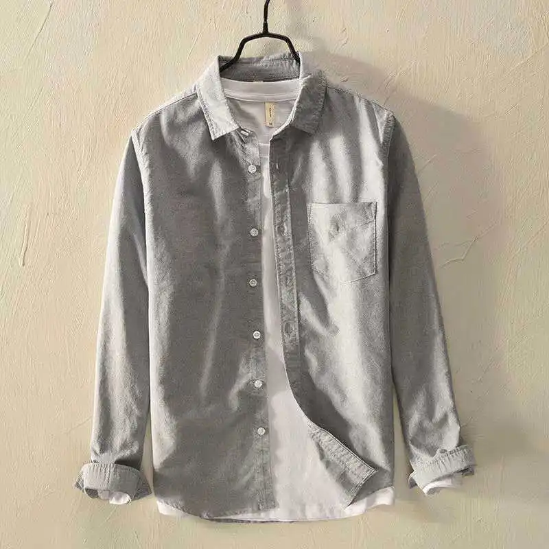 Men's Work Shirt Casual Thin Long Sleeve Spring Autumn Summer Wear Resistant Durable CleanFit Standard Style Button up Pure C...
Men's Work Shirt Casual Thin Long Sleeve Spring Autumn Summer Wear Resistant Durable CleanFit Standard Style Button up Pure C...