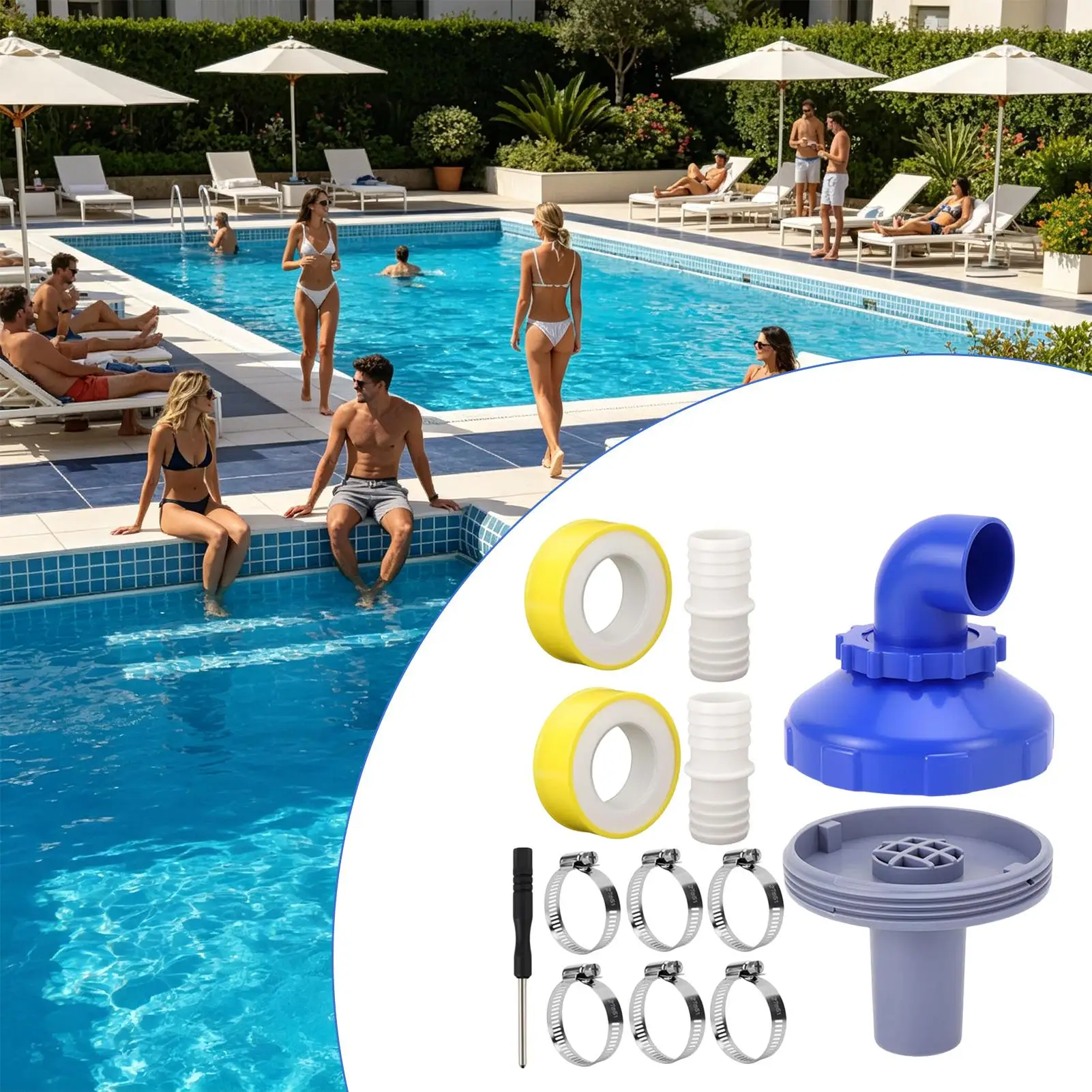 Pool Water Nozzle Attachment Replacement Outlet Fittings Tub Connector for Pond Fountain Spa Swimming Pool Tub Bath Accessories
Pool Water Nozzle Attachment Replacement Outlet Fittings Tub Connector for Pond Fountain Spa Swimming Pool Tub Bath Accessories