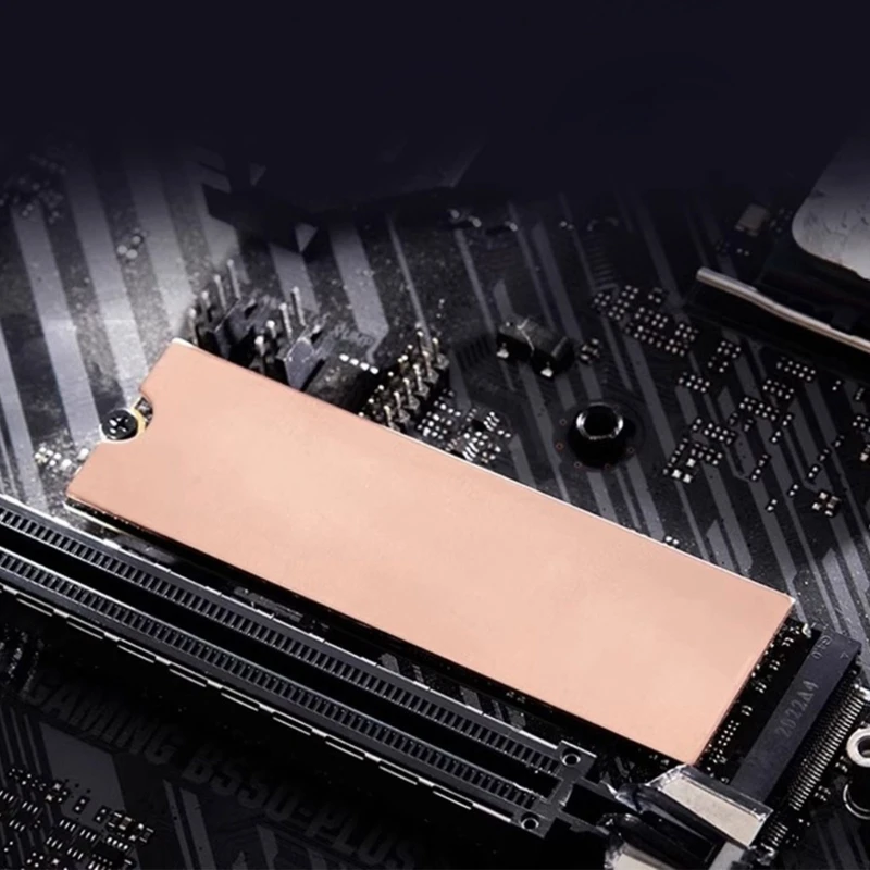 M.2 NVMe 2280 SSD Heatsink Thermal Shield 2280 SSD Heat Sink Copper Heatsink Solid Hard Drive Cooling Heatsinks
M.2 NVMe 2280 SSD Heatsink Thermal Shield 2280 SSD Heat Sink Copper Heatsink Solid Hard Drive Cooling Heatsinks