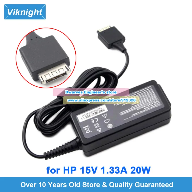 Genuine TPN-P104 AC Adapter PA-1200-22HB HSTNN-LA37 15V 1.33A 20W Laptop Charger for HP ENVY X2 11-G024TU 11-G010NR 11-G003TU
Genuine TPN-P104 AC Adapter PA-1200-22HB HSTNN-LA37 15V 1.33A 20W Laptop Charger for HP ENVY X2 11-G024TU 11-G010NR 11-G003TU