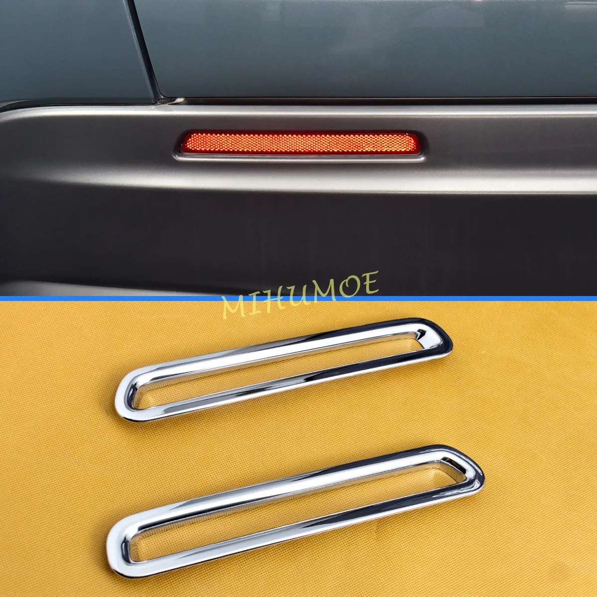 For Honda ZRV ZR-V 2023 2024 Accessories Chrome Rear Fog Light Cover Bumper Reflector Trims 2Pcs
For Honda ZRV ZR-V 2023 2024 Accessories Chrome Rear Fog Light Cover Bumper Reflector Trims 2Pcs
