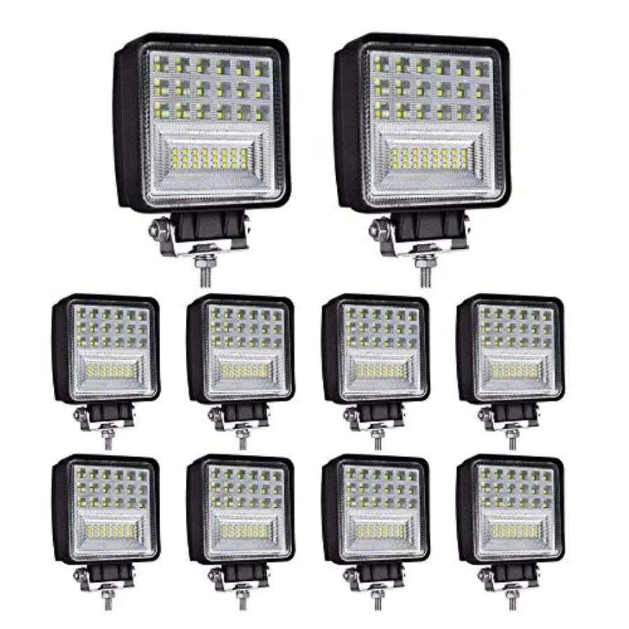 LED Light Pods inch 16W Square LED Work Light 1V V Spot/Flood Off Road Lights Fog/Driving Lights for Boat Truck Pickup Golf Car
LED Light Pods inch 16W Square LED Work Light 1V V Spot/Flood Off Road Lights Fog/Driving Lights for Boat Truck Pickup Golf Car
