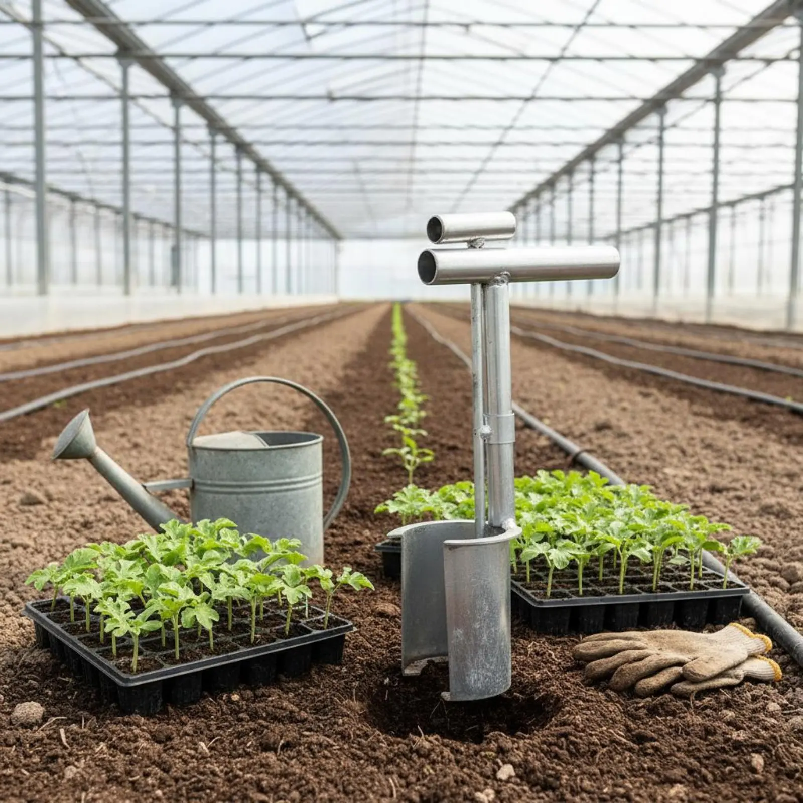 Vegetable Transplanting Tool Accurate Digging Manual Plant Transplanter Vegetable Planting Tool Sturdy T-Handle Soil Digger
Vegetable Transplanting Tool Accurate Digging Manual Plant Transplanter Vegetable Planting Tool Sturdy T-Handle Soil Digger