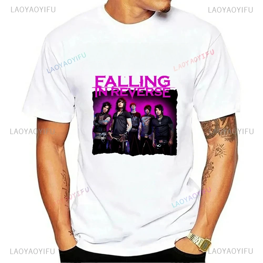 Falling in Reverse Is A Famous Post-hardcore Band Printed T-shirt From The United States,A Classic Punk Rock Style Cotton Tshirt
Falling in Reverse Is A Famous Post-hardcore Band Printed T-shirt From The United States,A Classic Punk Rock Style Cotton Tshirt