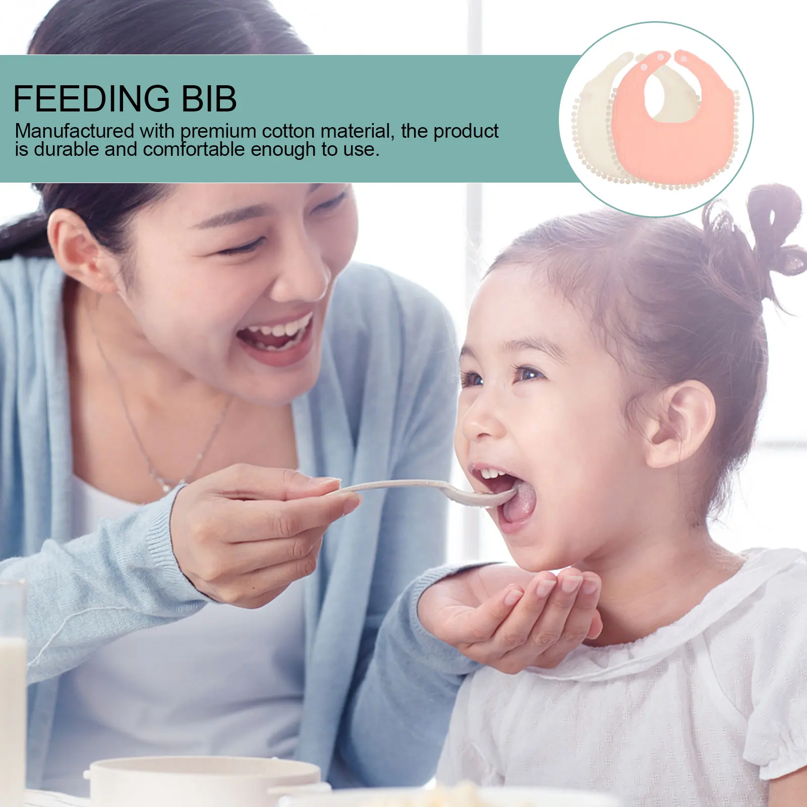 2pcs Cotton Baby Cartoon Design Newborn Bibs Absorbent Soft Durable Reusable Bibs For Eating Teething Drool Infant Toddler Lunch
2pcs Cotton Baby Cartoon Design Newborn Bibs Absorbent Soft Durable Reusable Bibs For Eating Teething Drool Infant Toddler Lunch