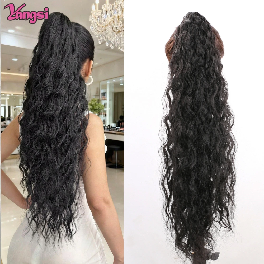 Long 30“ Black Afro Curly hair Style Puff Afro Kinky Curly Claw Drawstring Ponytail Synthetic Hair Extension for Black Women
Long 30“ Black Afro Curly hair Style Puff Afro Kinky Curly Claw Drawstring Ponytail Synthetic Hair Extension for Black Women