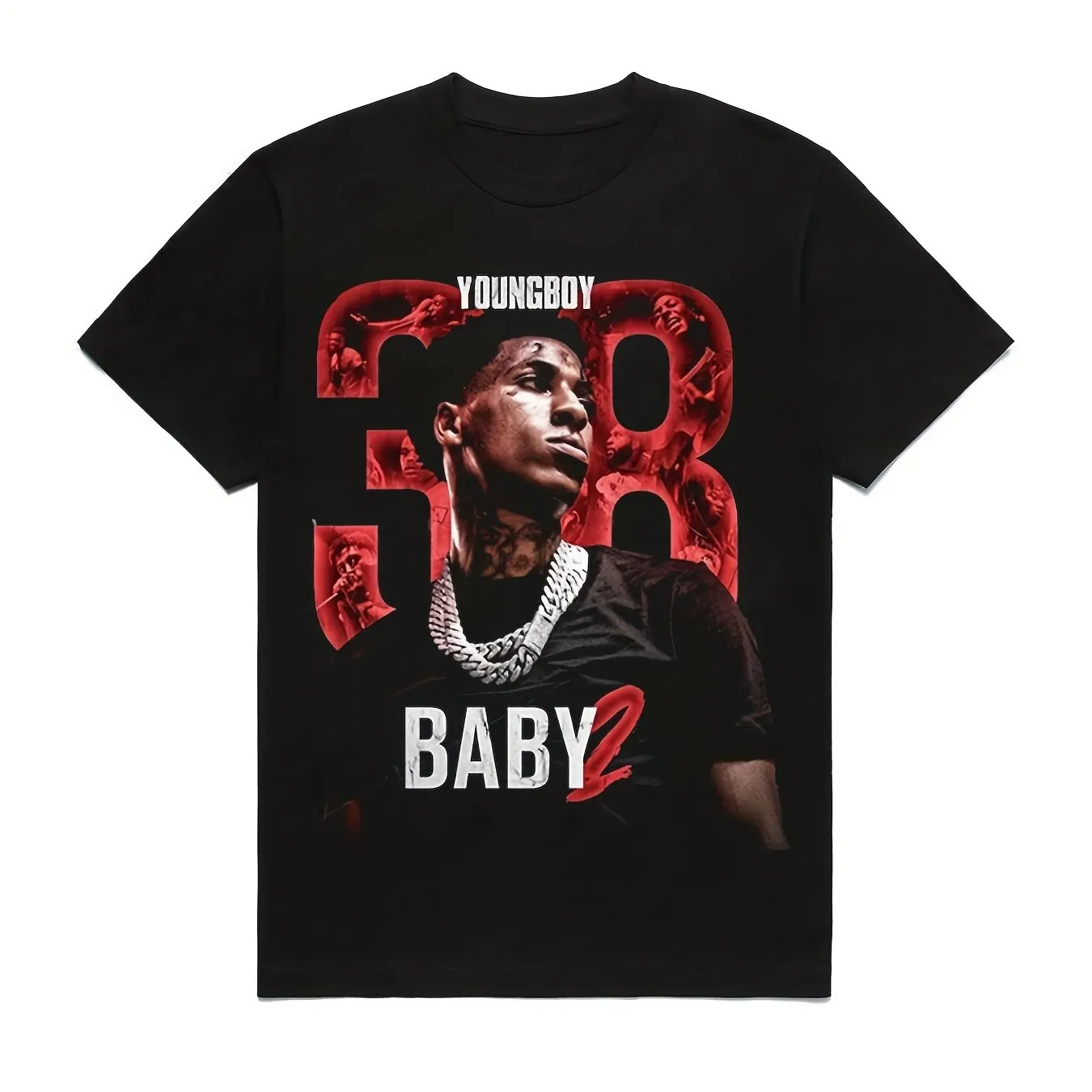 Мужская хлопковая футболка с принтом Youngboy 38, черная, с коротким рукавом, женская, с круглым вырезом
Мужская хлопковая футболка с принтом Youngboy 38, черная, с коротким рукавом, женская, с круглым вырезом