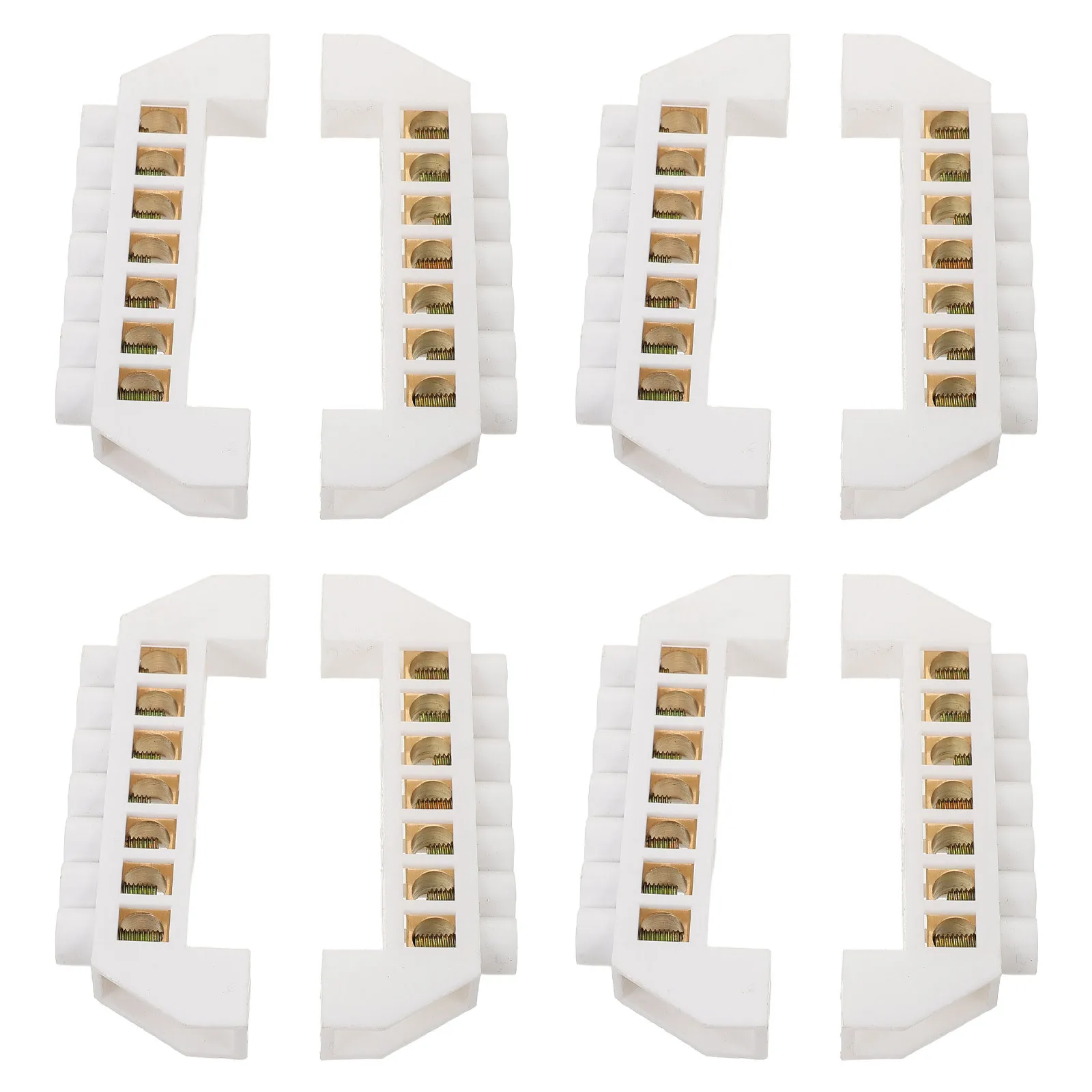 8Pcs Wire Terminal Position Copper Bus Bar High Durability Screw Type for DIY Electrical Distribution Box Installation
8Pcs Wire Terminal Position Copper Bus Bar High Durability Screw Type for DIY Electrical Distribution Box Installation