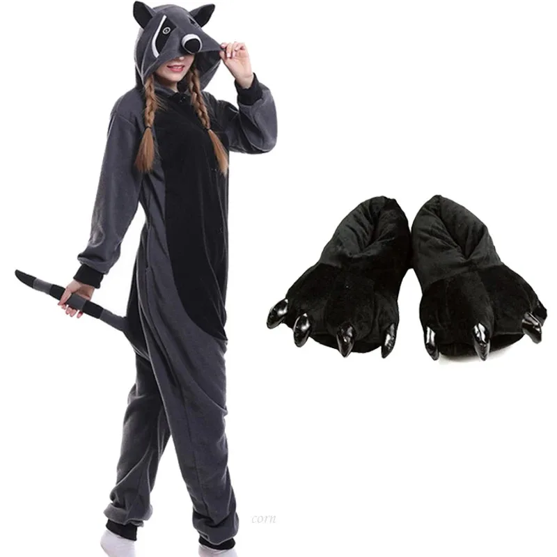 Kigurumi Unicorn Pajama Adult Animal Cat Raccoon Onesie Women Men Couple Winter Pajamas Suit Nightie Sleepwear Flannel Homewear
Kigurumi Unicorn Pajama Adult Animal Cat Raccoon Onesie Women Men Couple Winter Pajamas Suit Nightie Sleepwear Flannel Homewear