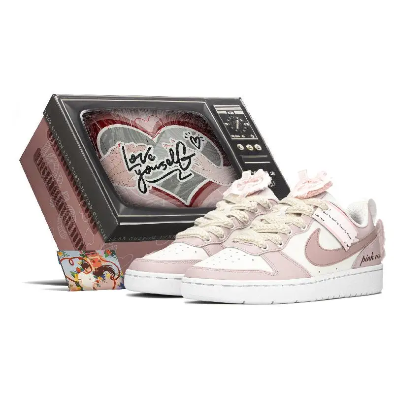 【Настроить】Nike Court Borough Обувь для скейтбординга Женские кроссовки DQ5979-100
【Настроить】Nike Court Borough Обувь для скейтбординга Женские кроссовки DQ5979-100
