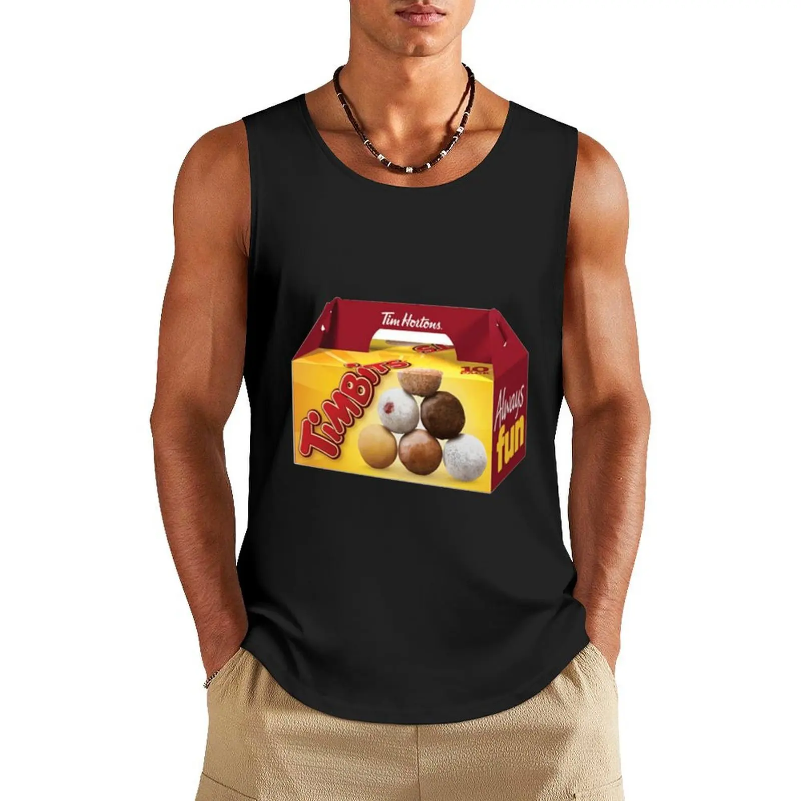 Tim Bits Tim Hortons Tank Top t-shirts for Men's gym man sexycostume gym clothing Men sleeveless tee
Tim Bits Tim Hortons Tank Top t-shirts for Men's gym man sexycostume gym clothing Men sleeveless tee