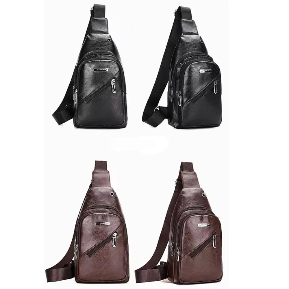 Мужская сумка через плечо из искусственной кожи, противоугонная многослойная дорожная сумка через плечо, уличный небольшой рюкзак, большая вместительная нагрудная сумка
Мужская сумка через плечо из искусственной кожи, противоугонная многослойная дорожная сумка через плечо, уличный небольшой рюкзак, большая вместительная нагрудная сумка