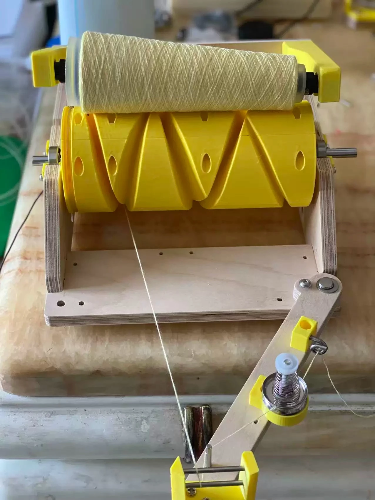 Automatic Yarn Winder Machine Household Desktop Wool Winding Machine Yarn Cone Splitting Rewinding Tool For Knitting Crochet DIY
Automatic Yarn Winder Machine Household Desktop Wool Winding Machine Yarn Cone Splitting Rewinding Tool For Knitting Crochet DIY