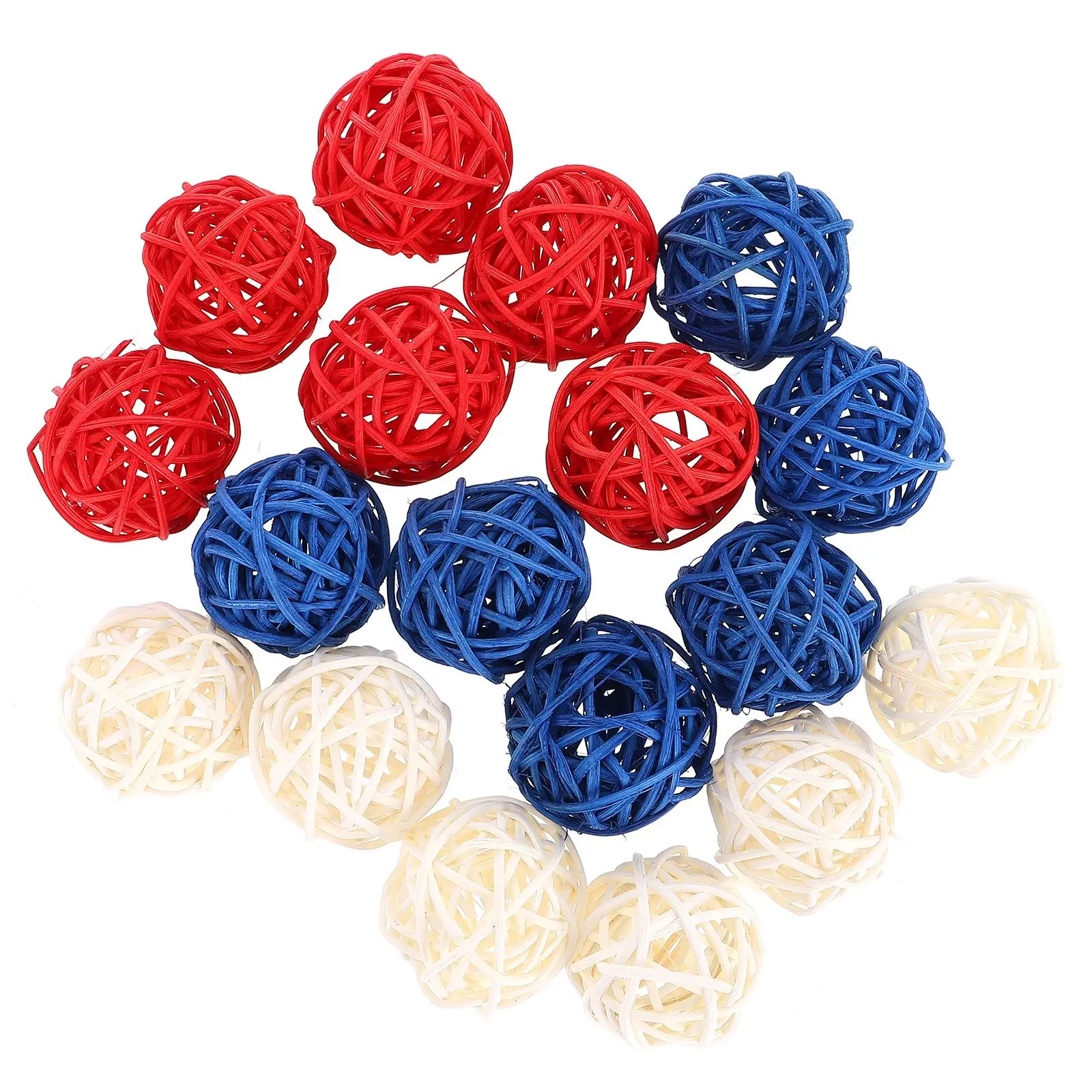 18 Pcs Blue Rattan Red White Blue Rattan Balls Balls Patriotic 4th July Decor Elegant Party Layout Decor Home Party
18 Pcs Blue Rattan Red White Blue Rattan Balls Balls Patriotic 4th July Decor Elegant Party Layout Decor Home Party