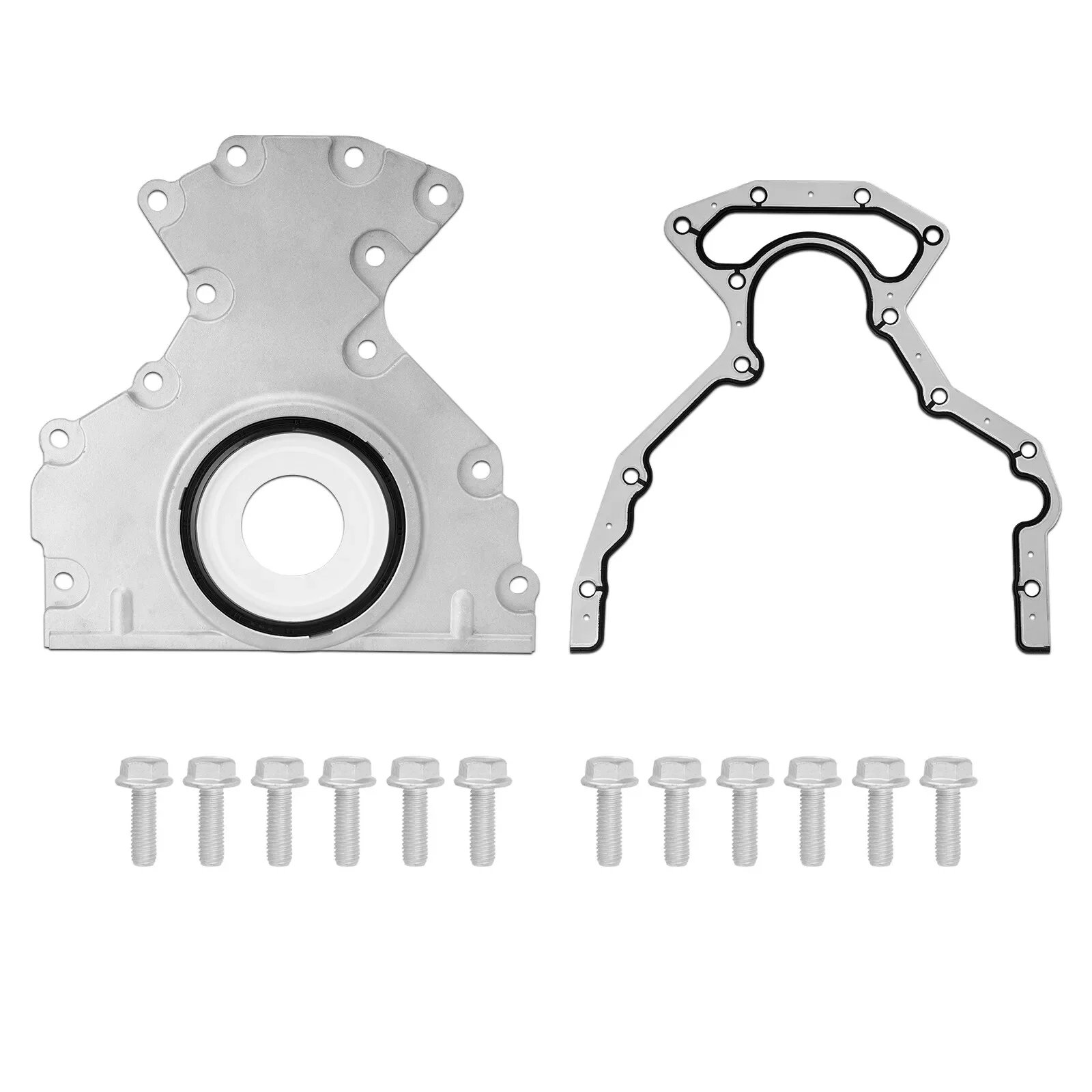Engine Rear Main Seal Cover Fits Chevy GMC 4.8L 5.3L 6.0L 6.2L 635-518 12639250
Engine Rear Main Seal Cover Fits Chevy GMC 4.8L 5.3L 6.0L 6.2L 635-518 12639250