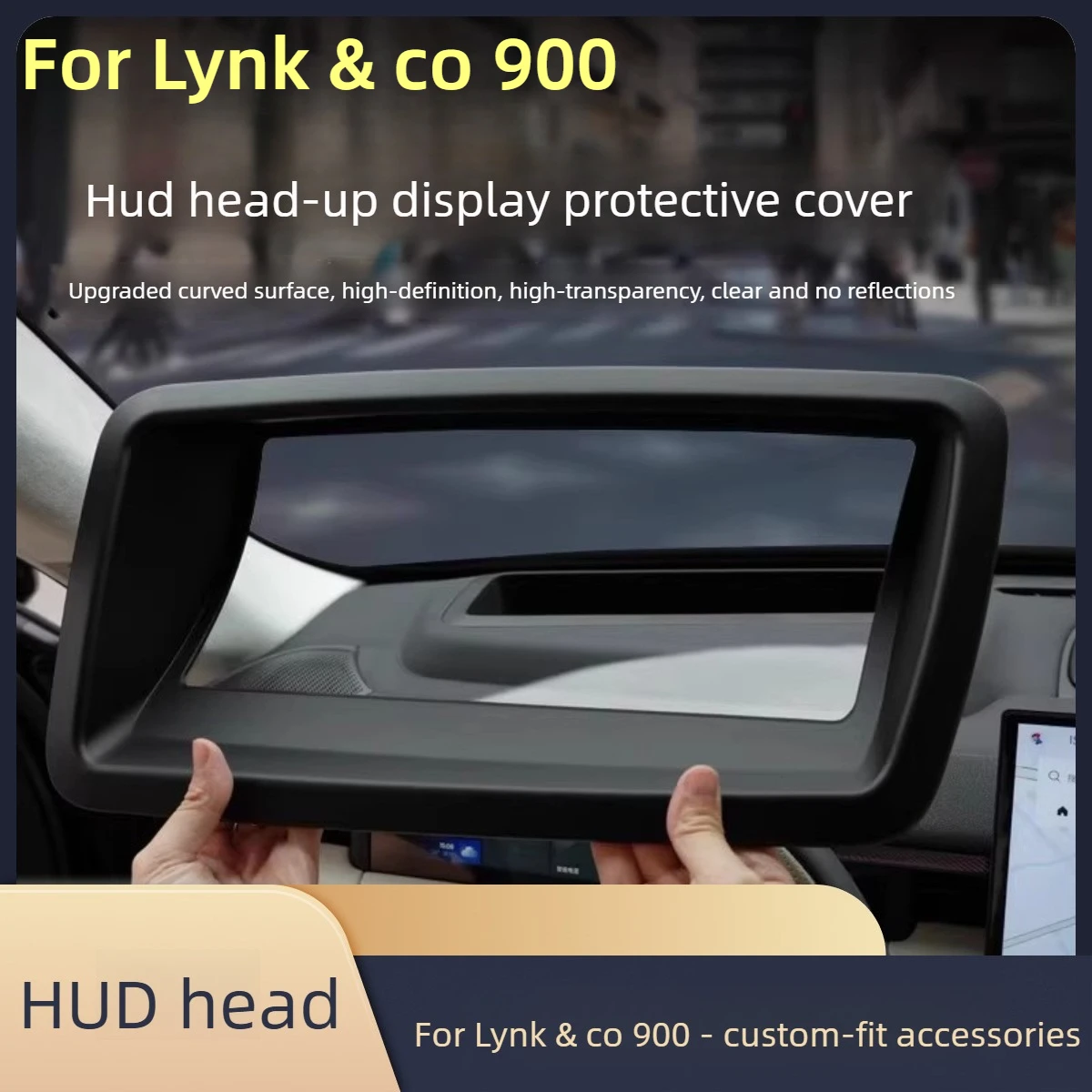 Защитный чехол для проекционного дисплея (HUD) Lynk & Co 900 2025 года, аксессуары для приборной панели
Защитный чехол для проекционного дисплея (HUD) Lynk & Co 900 2025 года, аксессуары для приборной панели