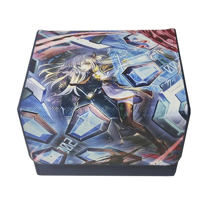 Yu-Gi-Oh! Sky Striker Ace - Raye PTCG WS DIY Large PU Capacity Leather Card Box Thickened Anime Game Collection Card Storage Box
Yu-Gi-Oh! Sky Striker Ace - Raye PTCG WS DIY Large PU Capacity Leather Card Box Thickened Anime Game Collection Card Storage Box