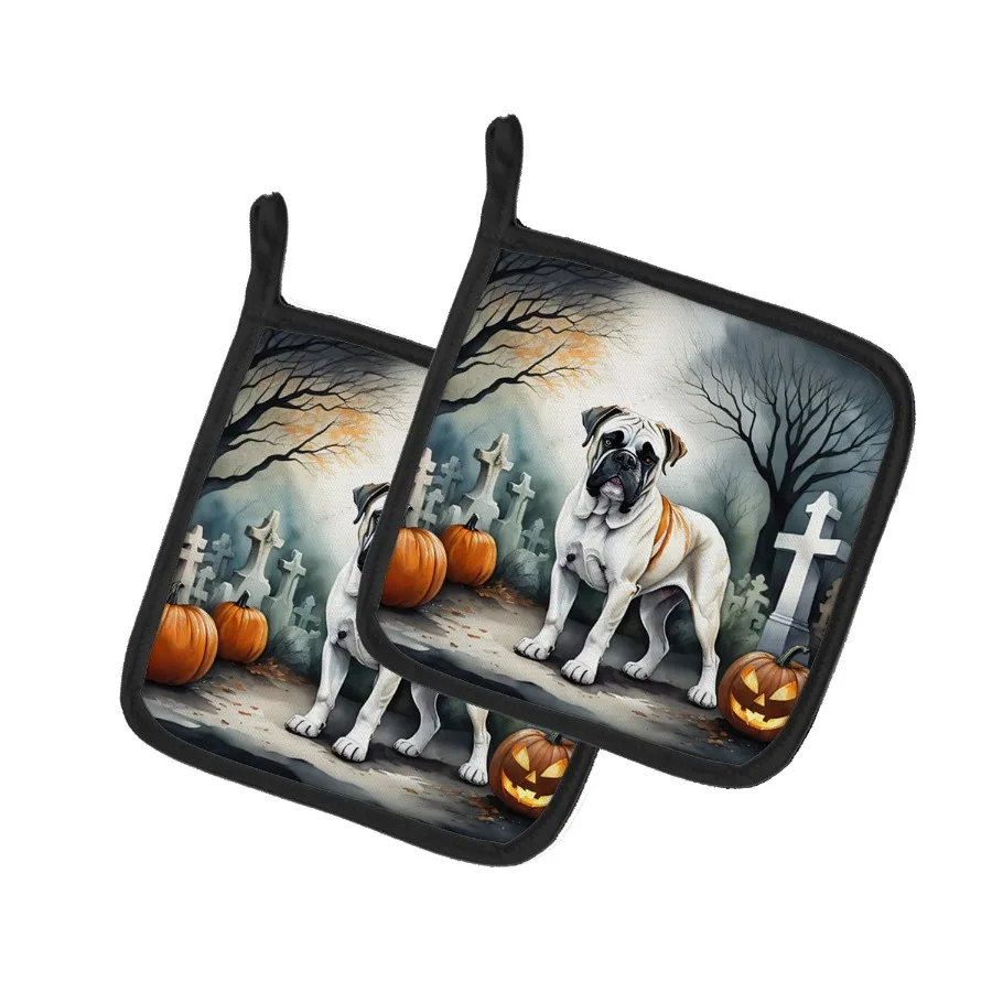 Пара держателей для кастрюль Boxer Spooky Halloween, кухонные термостойкие держатели для кастрюль, наборы горячих подушечек для приготовления пищи, выпечки, барбекю 7, 1, 2 х
Пара держателей для кастрюль Boxer Spooky Halloween, кухонные термостойкие держатели для кастрюль, наборы горячих подушечек для приготовления пищи, выпечки, барбекю 7, 1, 2 х