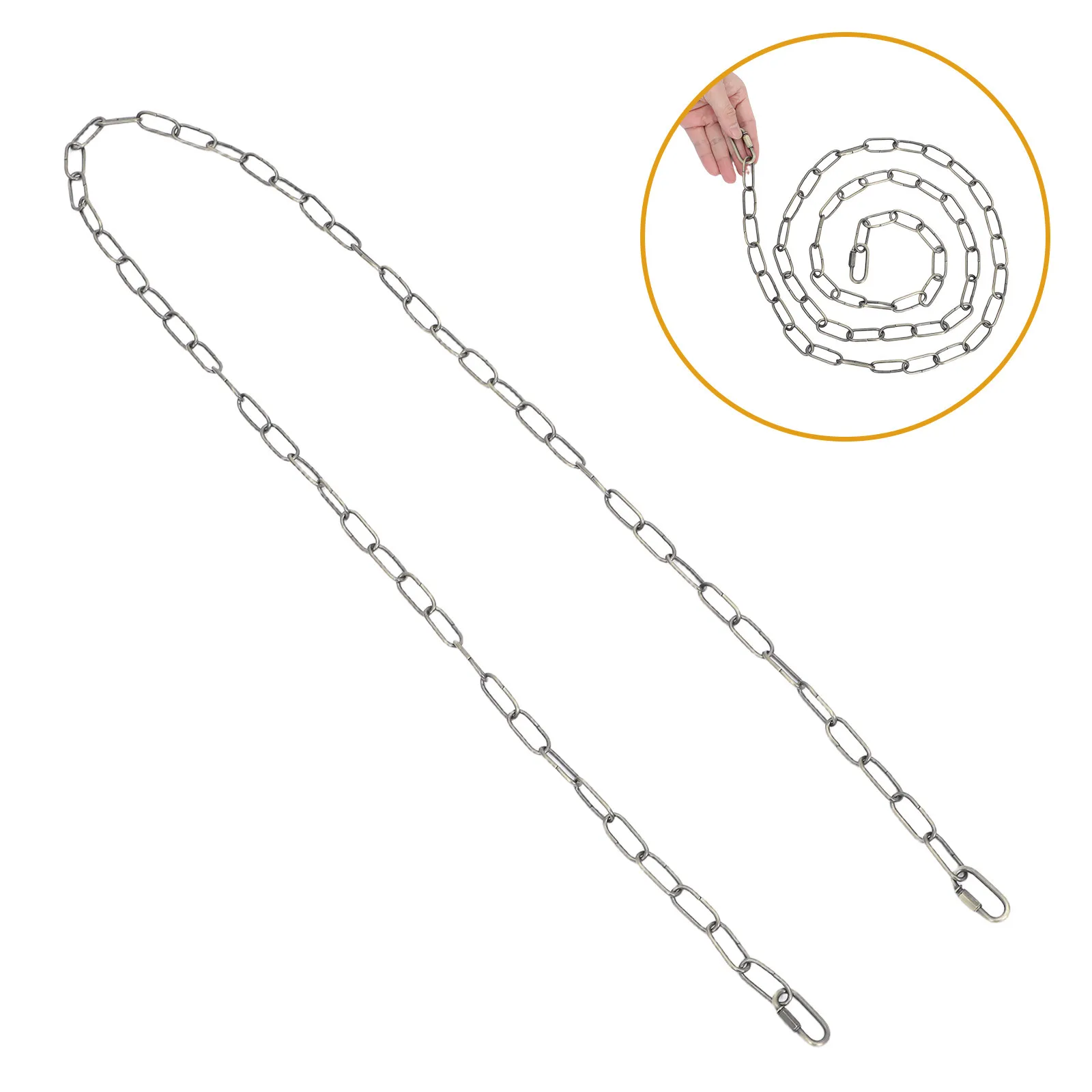 1Set Metal Pendant Chain Crystal Heavy Duty Decorative Hanging Chain for Light Fixture Suspension in Living Room Dining Room
1Set Metal Pendant Chain Crystal Heavy Duty Decorative Hanging Chain for Light Fixture Suspension in Living Room Dining Room