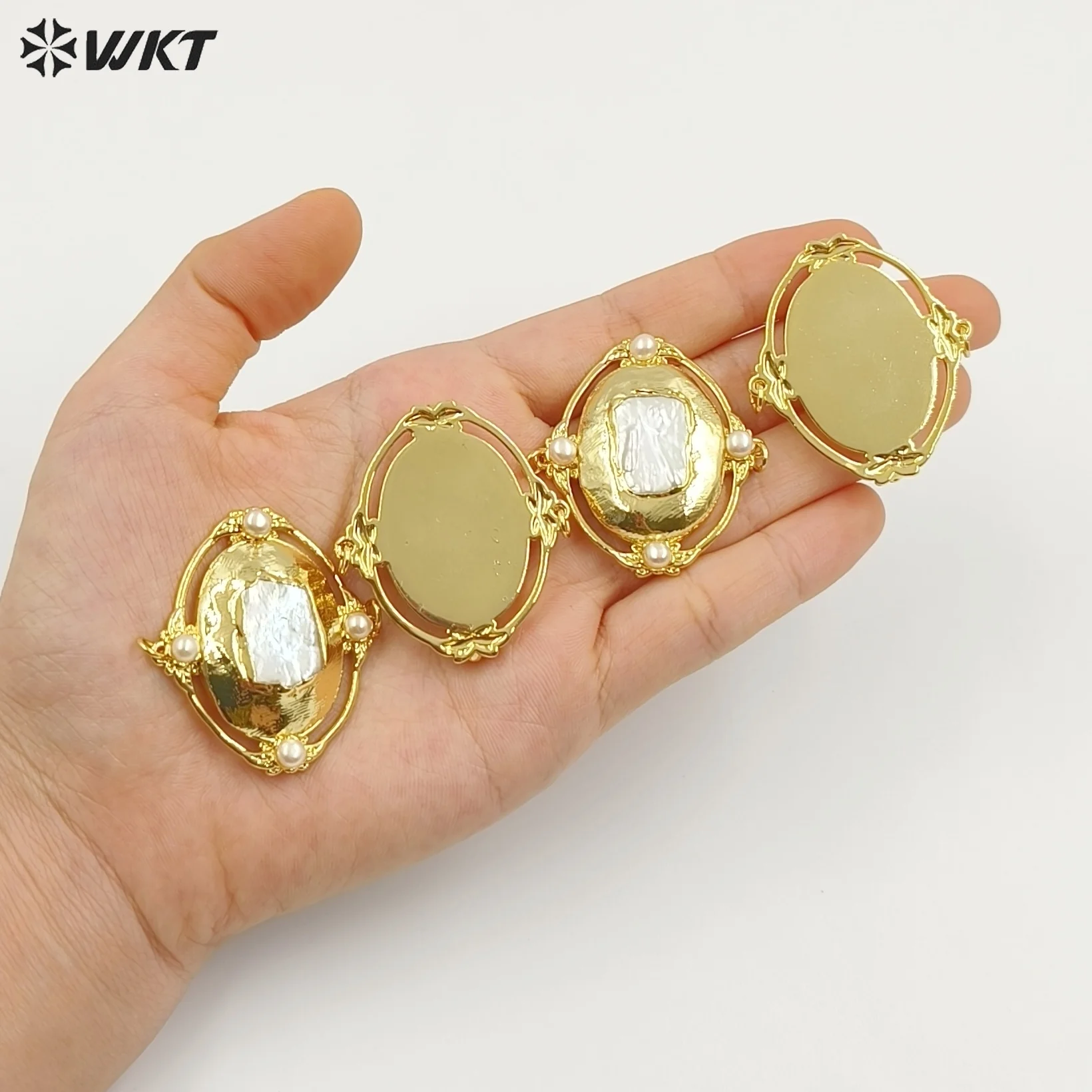 WT-PC017 Popular Classic Natural Suitable Freshwater Pearl Connector For Women Party Decoration
WT-PC017 Popular Classic Natural Suitable Freshwater Pearl Connector For Women Party Decoration