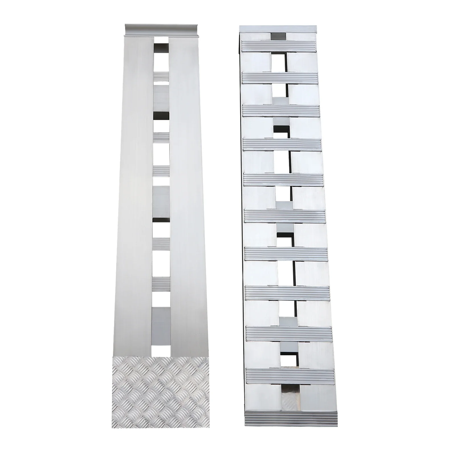 Aluminum Trailer Ramps 6000Lbs Total Load, 2Pcs 60 * 12 in Aluminum Truck Car Auto Trailer Ramps, Heavy-Duty Loading Ramps
Aluminum Trailer Ramps 6000Lbs Total Load, 2Pcs 60 * 12 in Aluminum Truck Car Auto Trailer Ramps, Heavy-Duty Loading Ramps