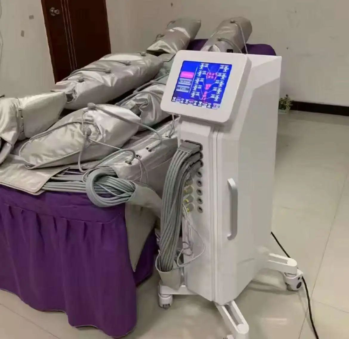 3IN1 Far Infr EMS Pressure Body Legs Pressotherapie Air Pressure Presoterapia Lymphatic Drainage Machine for Health Care-IJU78
3IN1 Far Infr EMS Pressure Body Legs Pressotherapie Air Pressure Presoterapia Lymphatic Drainage Machine for Health Care-IJU78