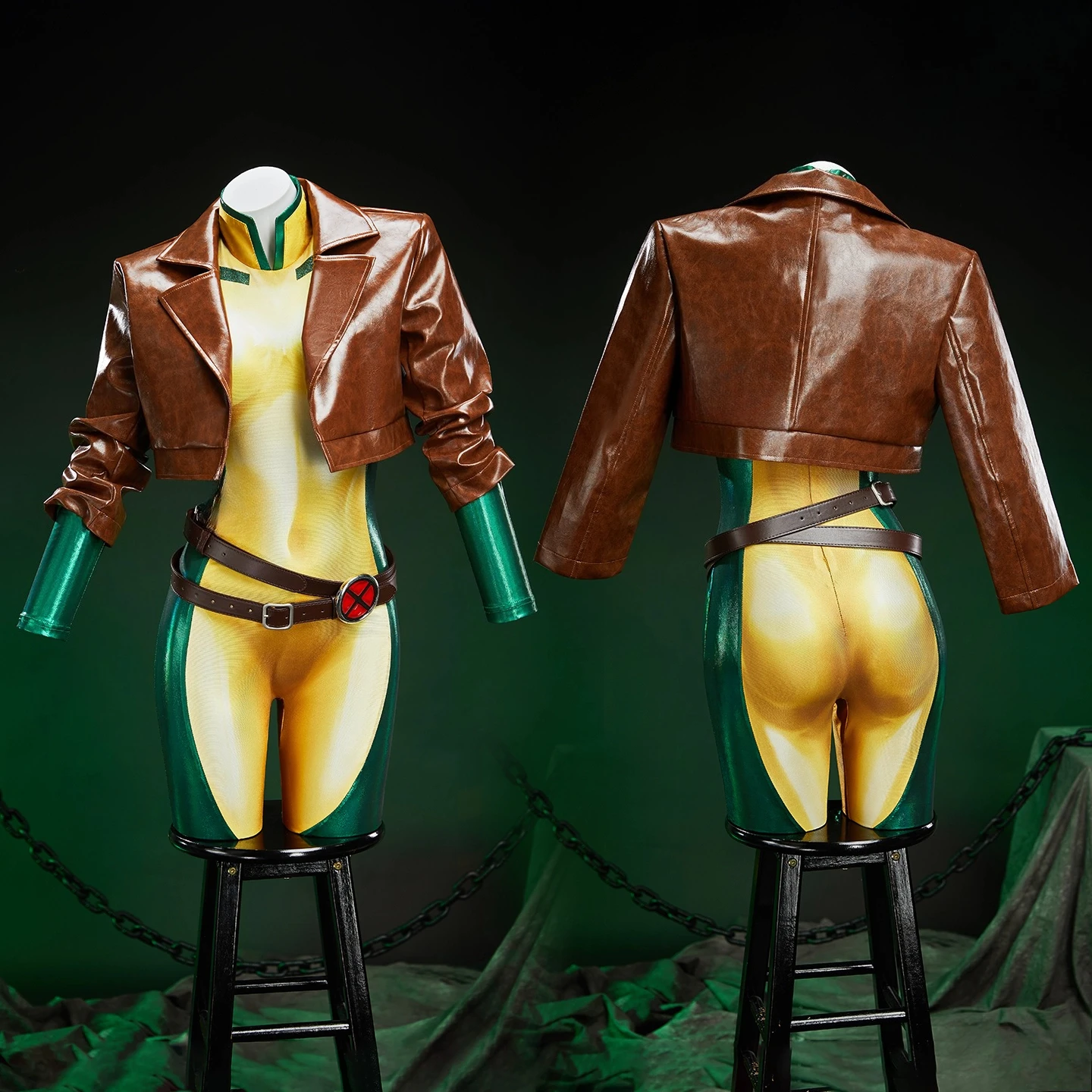 X-Men Anna Marie Cosplay Costume Comic Version Jumpsuit Superhero Outfit Halloween Party Christmas Role Play Women HCos
X-Men Anna Marie Cosplay Costume Comic Version Jumpsuit Superhero Outfit Halloween Party Christmas Role Play Women HCos