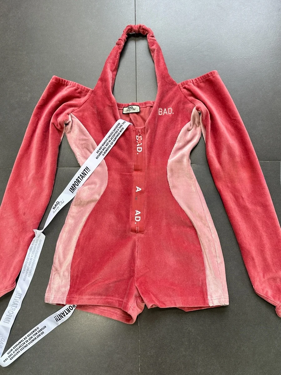 Sexy Velvet Corduroy One-Piece Pants Ne Hanging Waist Cinching Light Girl High Waist Straight Leg ort Pants Commute Sle
Sexy Velvet Corduroy One-Piece Pants Ne Hanging Waist Cinching Light Girl High Waist Straight Leg ort Pants Commute Sle