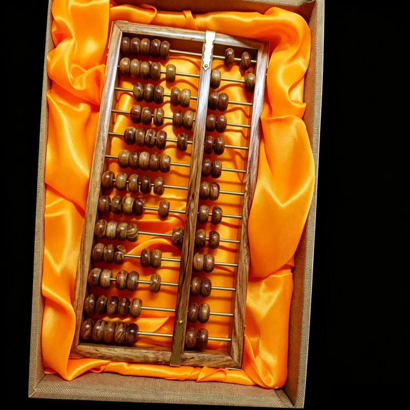 HYS Huanghuali solid wood abacus ornament, mahogany Wenwan hand piece housewarming business gift
HYS Huanghuali solid wood abacus ornament, mahogany Wenwan hand piece housewarming business gift