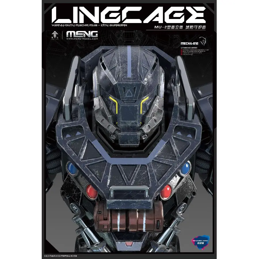 MENG MECHA-012 1/9 LINGCAGE Heavy-Duty Mecha M42-City Guardian PRE COLORED VER.
MENG MECHA-012 1/9 LINGCAGE Heavy-Duty Mecha M42-City Guardian PRE COLORED VER.
