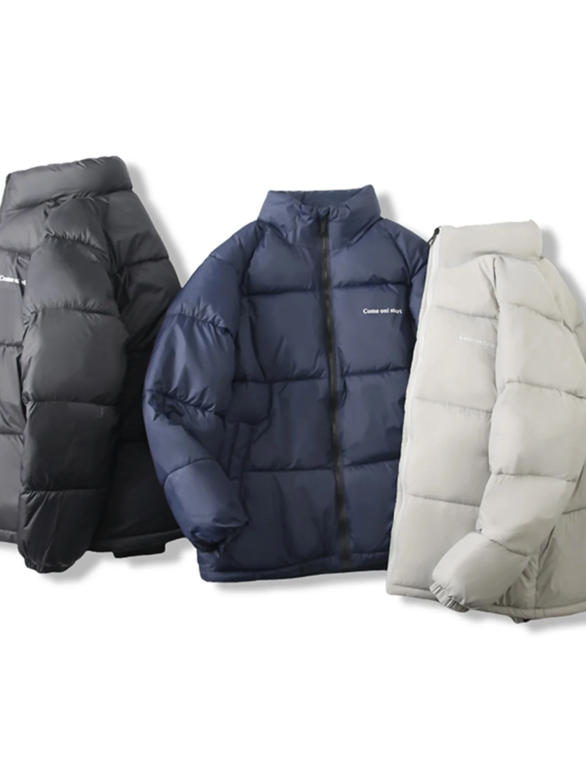 Thiened Cotton Jaet Stand Collar Soft Surface Waterproof Winter Men's Faion Casual Sle Couple's Trendy Cotton Coat
Thiened Cotton Jaet Stand Collar Soft Surface Waterproof Winter Men's Faion Casual Sle Couple's Trendy Cotton Coat