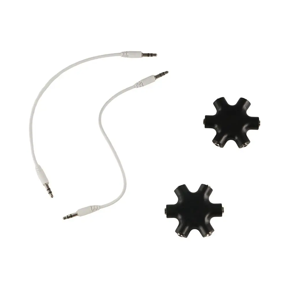 Durable 3.5mm 1 Male to 5 Female 3.5 Jack Audio Cable Splitter Earphone Splitter Share Adapter Audio Splitter
Durable 3.5mm 1 Male to 5 Female 3.5 Jack Audio Cable Splitter Earphone Splitter Share Adapter Audio Splitter