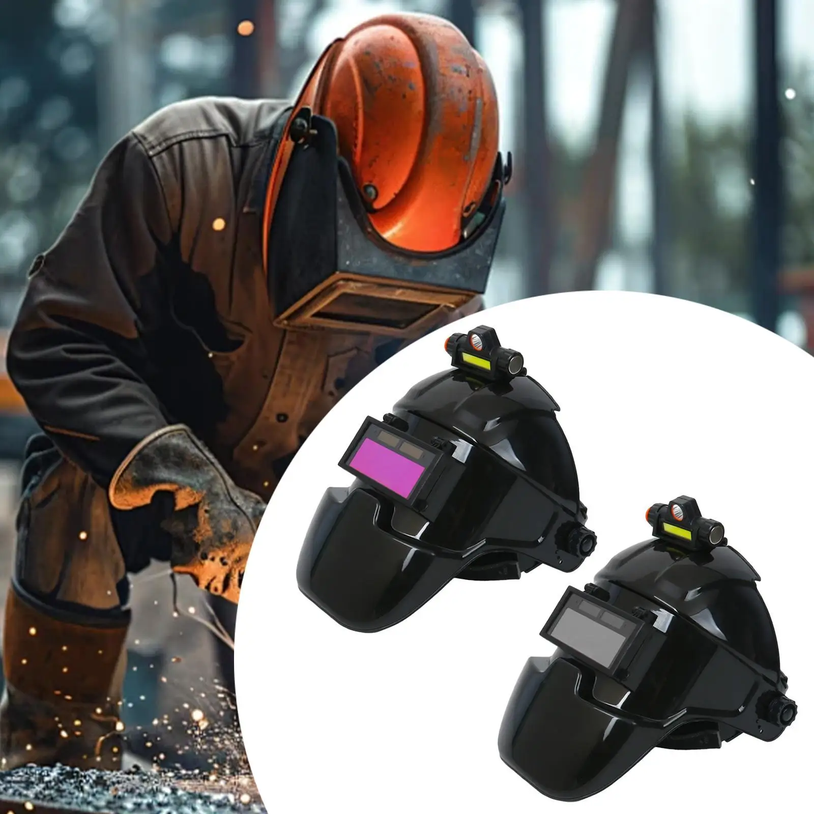 Auto Dimming Welding Helmet Welding Protective Temperature Resistant Portable
Auto Dimming Welding Helmet Welding Protective Temperature Resistant Portable