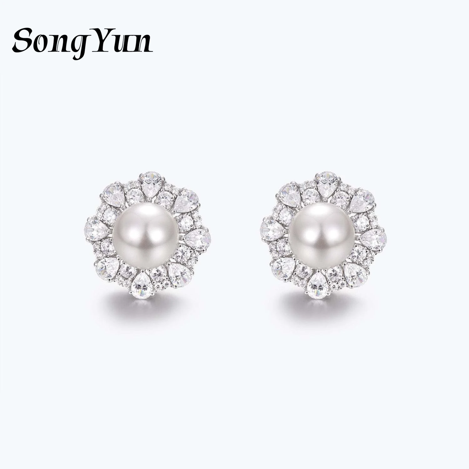 SONGYUN Luxury Jewelry 925 Sterling Silver Earrings Zircon 7A Chandelier Wedding for Ladies 18K Gold Plated Fine Jewelry Earring
SONGYUN Luxury Jewelry 925 Sterling Silver Earrings Zircon 7A Chandelier Wedding for Ladies 18K Gold Plated Fine Jewelry Earring