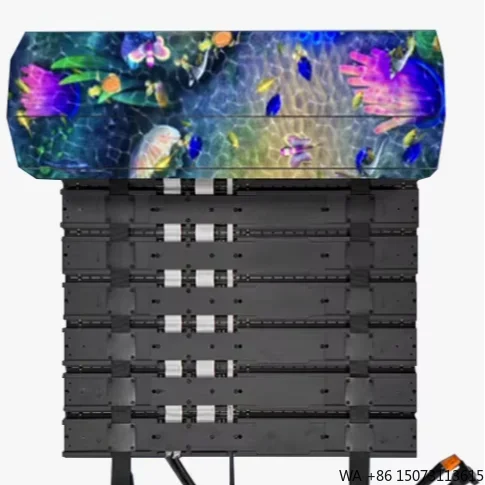 Indoor LED Rolling Screen Foldable Wall-Mounted Ultra-Thin HD Portable Display OEM ODM for Events Display Cube LED Case US Stock
Indoor LED Rolling Screen Foldable Wall-Mounted Ultra-Thin HD Portable Display OEM ODM for Events Display Cube LED Case US Stock