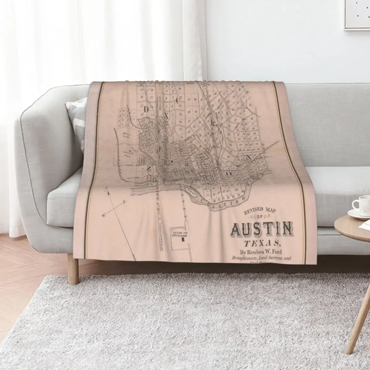 Old Austin TX Map (1885) Vintage Texas Capital City Atlas Throw Blanket funny gift Retros Tourist Blankets
Old Austin TX Map (1885) Vintage Texas Capital City Atlas Throw Blanket funny gift Retros Tourist Blankets